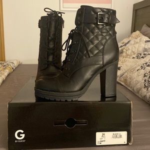 G by Guess black boots